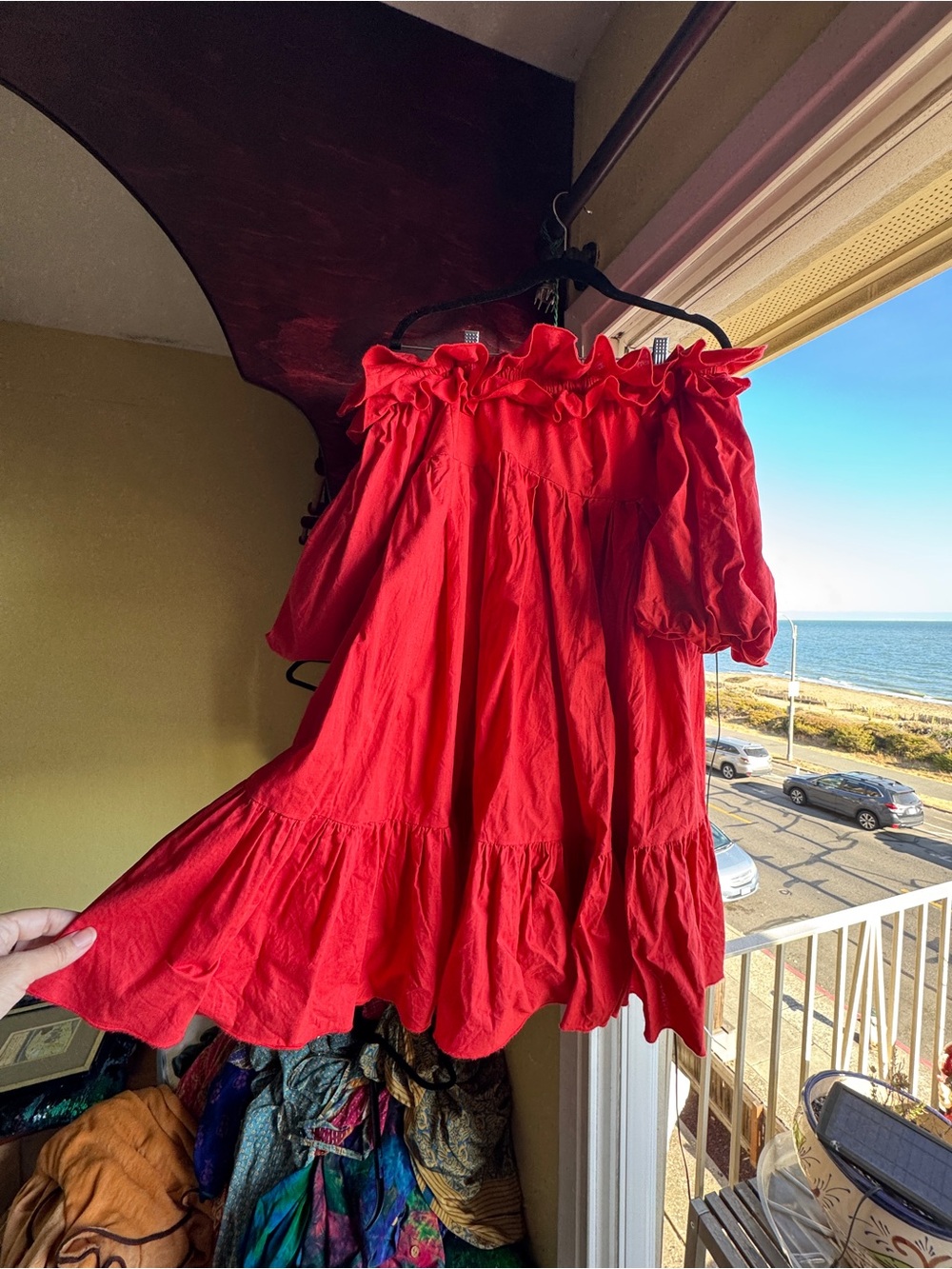 Selkie rouge cotton Cherub mini EUC - Picture 4 of 5